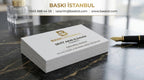 280 gr Özel Dokulu Tuale Fantezi Kartvizit (Çift Yön Renkli Baskı)
