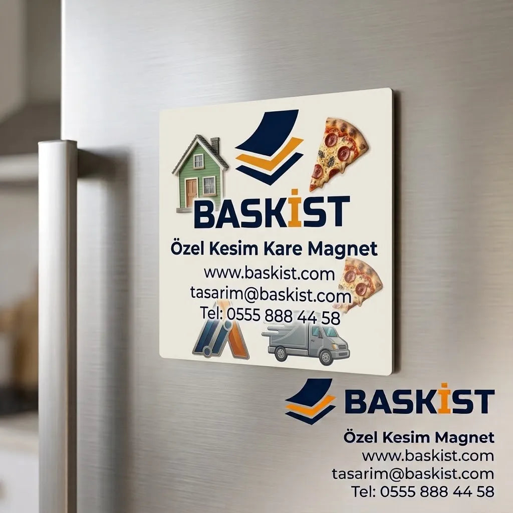 Oval Kesim Magnet Baskı Fiyatları | Baskı İstanbul