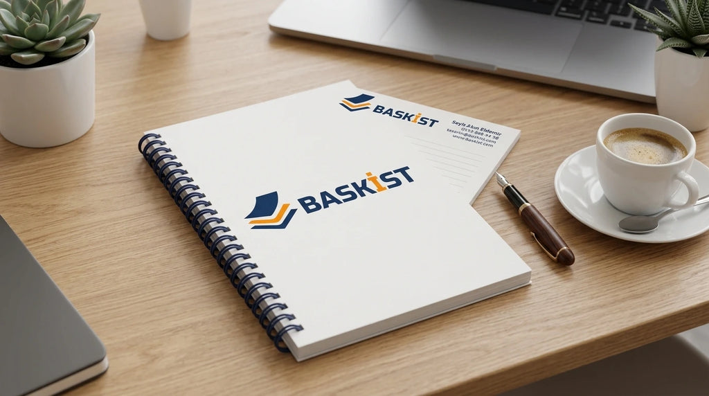 Spiralli Bloknot Baskı - Promosyon Uygun Fiyatlı Not Defteri - Baskist 14x20 cm