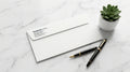 DL Envelope Printing 4-Color - Corporate Colored Envelope - Baskist